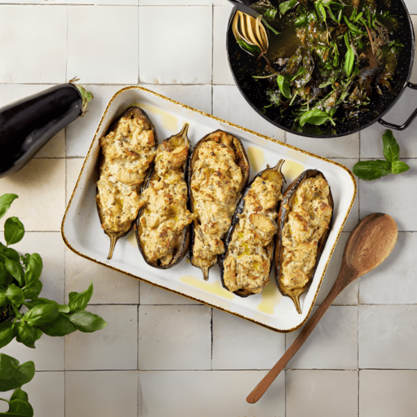 Aubergines gratinées
